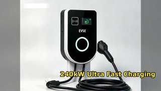 Pengisi Daya EV Standar NEMA 7KW, EVSE Portabel & Pemasangan di Dinding