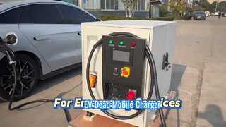 CCS2 CCS1 GB/T Mobile EV Charger Pendingin Cair Untuk Darurat Jalan
