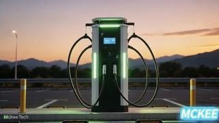 Pengisi Daya Cepat DC EV dengan Layar Sentuh 10 inci