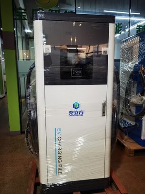 Harga yang bagus Stasiun pengisian listrik kendaraan listrik komersial 240KW/320KW/360KW terintegrasi dual-gun DC on line