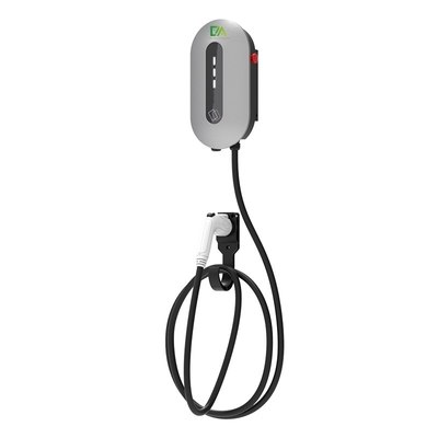 Harga yang bagus AC 7kW 11kW 22kW Pengisi daya EV Wall Mount Stasiun pengisian daya CE Tipe-2 Tipe-1 Socket Public Ocpp Baterai pengisian kendaraan listrik on line