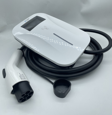 Harga yang bagus 7kw 11kw 22kw European Standard AC Charging Stack Stasiun pengisian yang dipasang di dinding Ev Konektor pengisian Ev Wall Charger on line