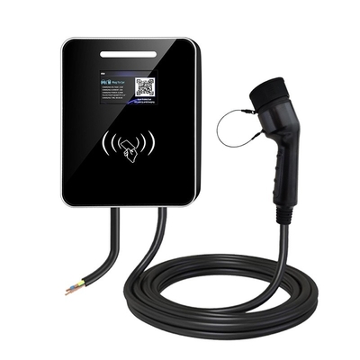 Harga yang bagus Kualitas tinggi 22kW Home EV Charger IP54 Waterproof Konektor Tipe 2 Dengan Layar LCD Sertifikasi CE on line
