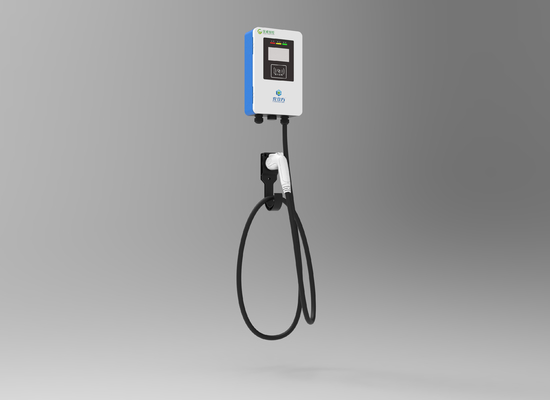 Type2 11KW AC Fast Charger Untuk Ev Dengan Desain Modular Layar LED