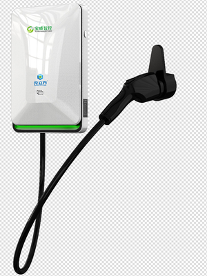 Harga yang bagus 32A 7kw Single Phase Car Charger AC Home Charger Desain Perlindungan UV on line
