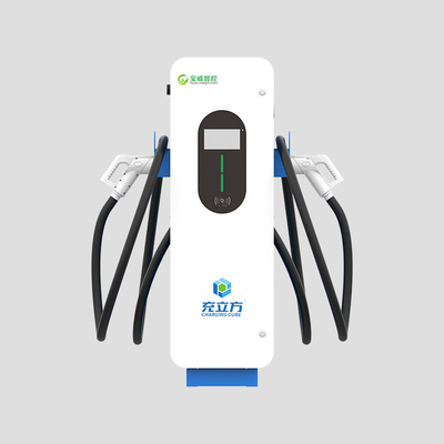 Harga yang bagus Stasiun Pengisian Cepat DC EV 80KW Berkinerja Tinggi Dengan Konektor Ganda on line