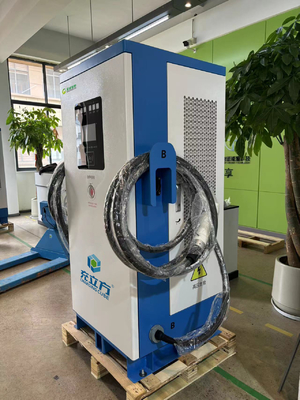 Harga yang bagus Stasiun pengisi daya EV 160KW yang berdiri di lantai standar Eropa on line