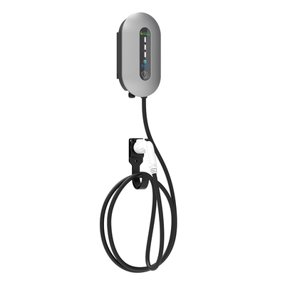 Harga yang bagus 21KW 32A Komersial AC EV Charger Wall Mounted Kartu Kredit Dukungan on line