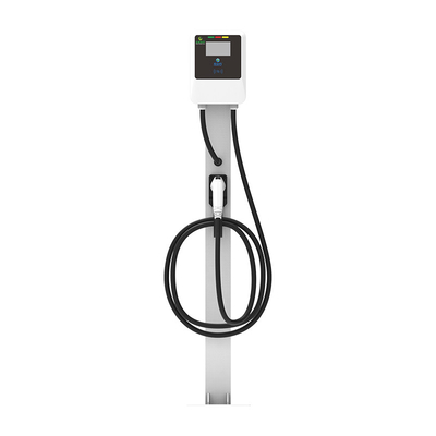 Harga yang bagus Standar Eropa 7KW Car Charger AC Charging Pile lantai dipasang on line