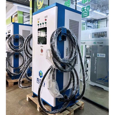 Harga yang bagus Stasiun Pengisian EV Terintegrasi 160KW Dengan Empat Senapan Pengisian Cepat on line