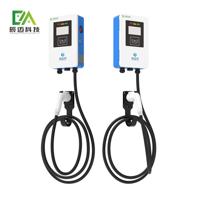Harga yang bagus 3.5KW 7KW AC Wallbox Charger Flex Plug In Level 2 Siap untuk digunakan Unit on line