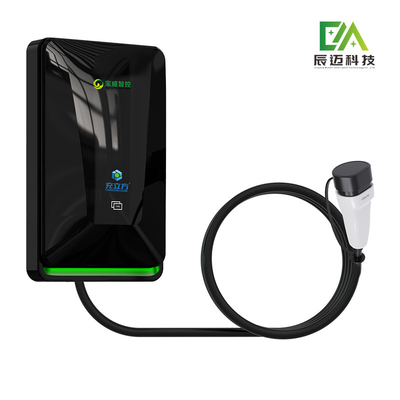 Parkir Semi Publik 32A AC EV Charger 11kw Home EV Charger Sertifikat CE