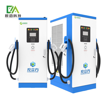 Harga yang bagus IP55 Integrated 60KW 80KW DC EV Charger Ev Charger Pile Dengan Baterai 42,5kWh on line