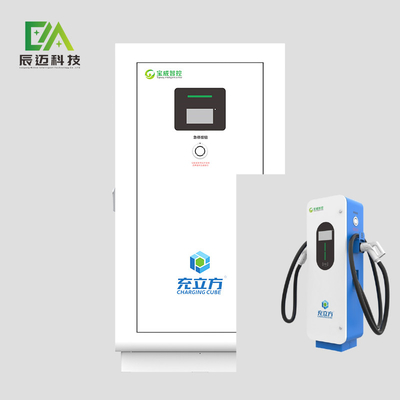 Harga yang bagus Dua Senapan 11KW Mobil Listrik Stasiun Pengisian Cepat EV GB / T Pistol Pengisian on line
