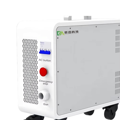Harga yang bagus Stasiun pengisian daya mobil EV 20kw untuk penyelamatan jalan CCS1 CCS2 on line