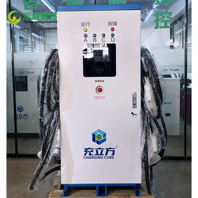 Harga yang bagus 120KW/160KW Integrated Multi-Gun / Four-Gun DC Electric Vehicle Charging Stack / Stasiun Pengisian Kendaraan Listrik on line