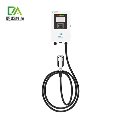 Harga yang bagus Mckee 7KW 11KW 21KW Putih dipasang di dinding satu-gun kendaraan listrik AC pengisian baterai on line