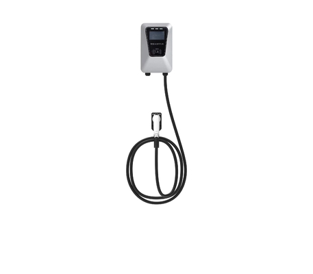 Harga yang bagus 7KW 32A Silver Wall-mounted Column Type Single-gun Electric Vehicle AC Charging Pile on line