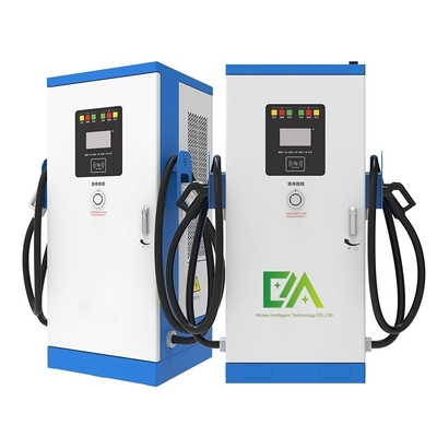 Harga yang bagus New Energy Commercial 120 KW Fast DC EV Charger Station Double Gun Evse CCS2/GBT Stasiun Pengisian Mobil Listrik Dengan OCPP on line