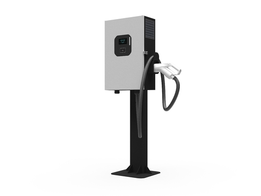 Harga yang bagus 20KW 30KW 40KW Kolom Senapan Tunggal Kendaraan Listrik Kolom Pengisian Tumpukan DC Stasiun Pengisian on line