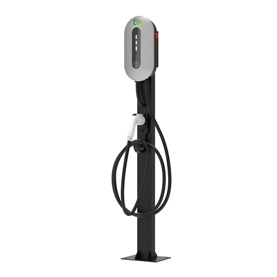 Harga yang bagus AC Charger Wallmount 7kW 11kW 22kW AC EV Wallbox Charging Station CE Type-2 Socket Public Ocpp Baterai Pengisian Kendaraan Listrik on line