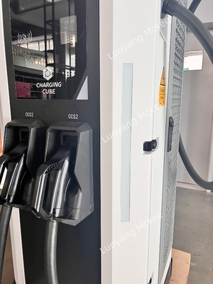 Harga yang bagus Stasiun Pengisian Cepat DC EV baru 60KW hingga 240KW Lantai Berdiri 7 Inch Screen DC Pengisian Kendaraan Listrik Tumpukan Pengisian IP54 on line