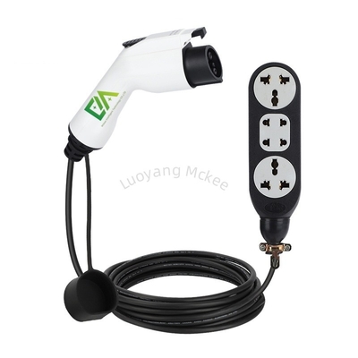 Wireless Electric Charging App 7kW GB/T Pengisi daya kendaraan listrik 32A Single Phase Remote Control Zencar Model E Pro