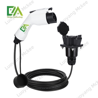 Harga yang bagus RTFLY Level 2 16A 3.5KW Portable EV Charger Type 1 Stasiun Pengisian Kendaraan Listrik Aksi yang Disesuaikan US Power Plug Baru on line