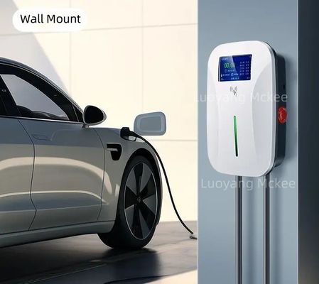Harga yang bagus Pengisi Daya EV AC 7kW dengan Penutup Tahan Cuaca IP65 dan Autentikasi RFID untuk Pengisian Kendaraan Listrik yang Aman on line
