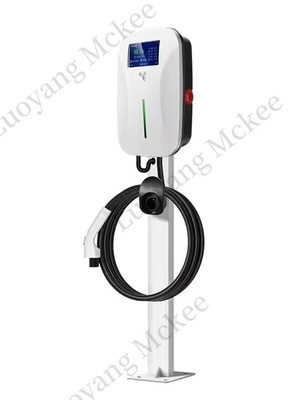Harga yang bagus Stasiun pengisian daya EV cepat yang dipasang di dinding 7kw 11kw 22kw Smart Ev Charger 32a Tipe 2 Wallbox untuk Pengisi daya EV Kendaraan Listrik Rumah on line