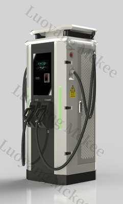 Harga yang bagus DC 120KW Double Guns Ev Charging Station Stasiun Pengisian Komersial Untuk Mobil Listrik Stasiun Pengisian Cepat GBT CCS2 on line