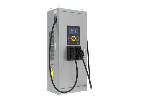 Harga yang bagus Stasiun pengisian daya kendaraan listrik berkapasitas 80KW dengan perlindungan keamanan on line