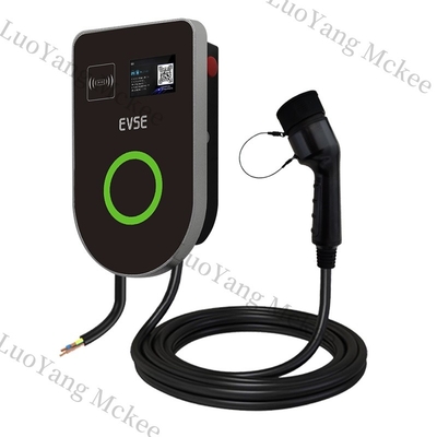 Harga yang bagus 7kW 14kW 22kW Bentuk U Evse Wallbox Ev Pengisi Daya Mobil Cepat Kotak Tipe 1 Soket Level 2 Stasiun Pengisi Daya on line