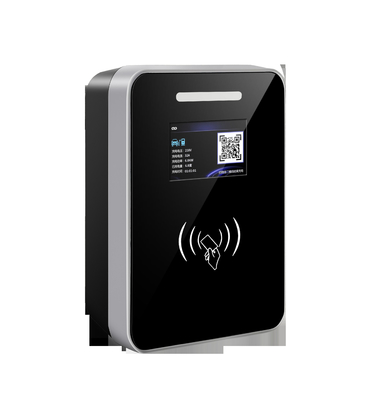 Harga yang bagus IP54 Tipe 2 7KW 32A Stasiun Pengisian Kendaraan Listrik Wall Box EU Kendaraan Listrik AC Pengisian Tumpukan Dengan Kartu RFID on line