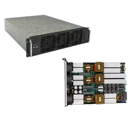 Harga yang bagus Modul Pengisian Daya DC Frekuensi Tinggi 60kW 150–1000V Output Lebar CAN Bus Paralel Hingga 60 Unit untuk Kabinet Pengisian Cepat Komersial On line