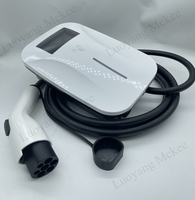 Harga yang bagus 7kw 11kw 22kw European Standard AC Charging Stack Stasiun pengisian yang dipasang di dinding Ev Konektor pengisian Ev Wall Charger on line