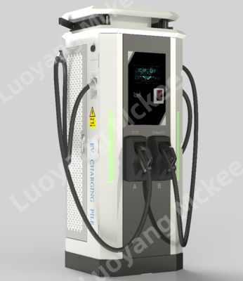 Harga yang bagus 120KW lantai dipasang DC EV Fast Charger dengan OCPP1.6 untuk stasiun pengisian komersial on line