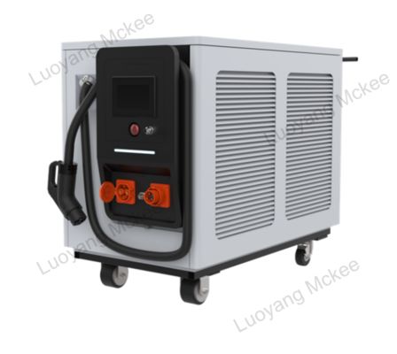 Harga yang bagus 26kWH Kapasitas 30kW Daya Nominal Pengisi daya EV mobile dengan perlindungan IP55 untuk penyelamatan darurat di pinggir jalan on line