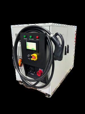 Harga yang bagus Maxpower 30kW Daya nominal 26kWH Kapasitas IP55 Perlindungan Mobil EV Charger Stasiun pengisian portabel on line