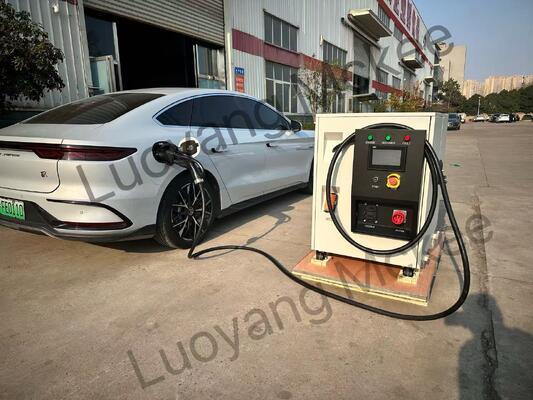 60kWh Stasiun Penyimpanan Energi Bergerak Pengisian Daya EV FlexCharge Mobile ESS Charging Hub
