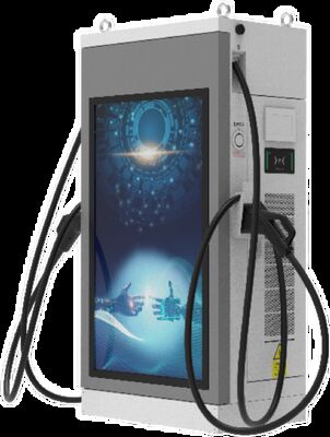 Harga yang bagus Peringkat perlindungan IP54 layar sentuh warna bercahaya tinggi 7 inci 160KW DC fast charger untuk stasiun pengisian kendaraan listrik, pistol pengisian ganda on line