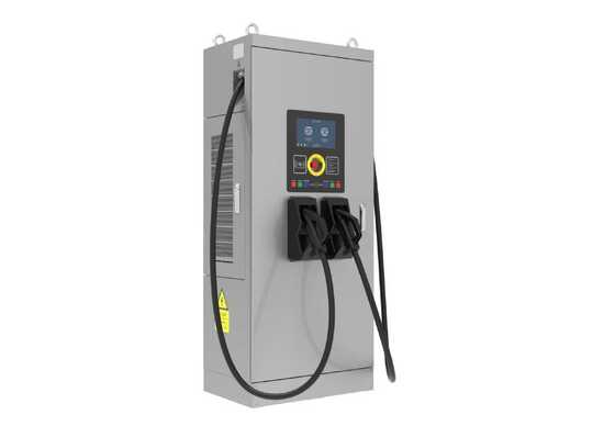 Harga yang bagus Pengisi Daya EV Cepat DC 80kW dengan Perlindungan IP54 dan Layar Sentuh 7 inci untuk Pengisian Kendaraan Listrik on line