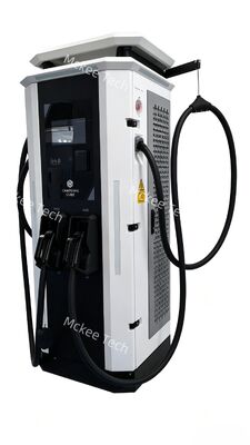 Harga yang bagus Tumpukan Pengisian Lengan Ayun yang dipasang di lantai 60kW, mendukung penggesekan kartu, PCS, pembaca kartu, dan mode aktivasi lainnya on line