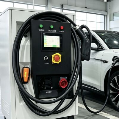 Harga yang bagus Stasiun Pengisian Daya Energi Seluler Multi-Protokol 65kWh 80kW CCS1 CCS2 CHAdeMO GBT Tesla Kompatibel Pengisi Daya EV Portabel On line