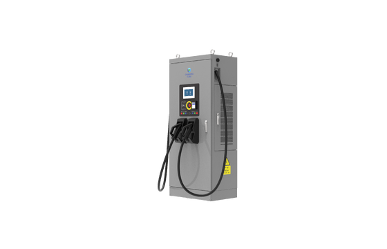 Harga yang bagus Pengisi daya 80kW dengan tubuh logam lembaran terintegrasi, pemeliharaan yang mudah & adaptasi multi-situs on line