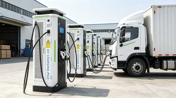 Harga yang bagus CLF‑DC‑320 Seri Embun Putih Pengisi Daya EV DC Tahan Semprotan Garam 320KW Konektor Tipe2 3Fase AC380V Pendingin Udara IP54 Layar Sentuh 10 Inci OCPP1.6J Kabel 5m On line