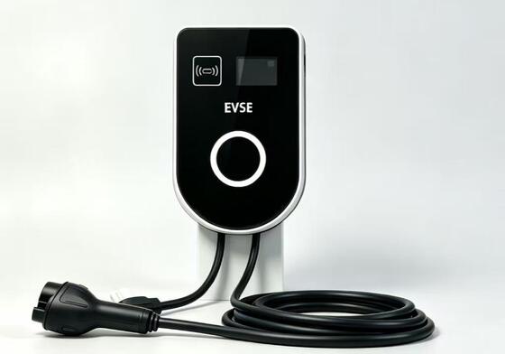 Harga yang bagus Pengisi Daya EV Tipe U Terpasang di Dinding dan Kolom Tipe 2 7kw 32A 85V 265V IP54 UL94 V0 Stasiun Pengisian Daya AC LCD 4,59 Inci On line